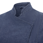 Chaqueta de cocina denim stretch mujer Velilla 405212SW
