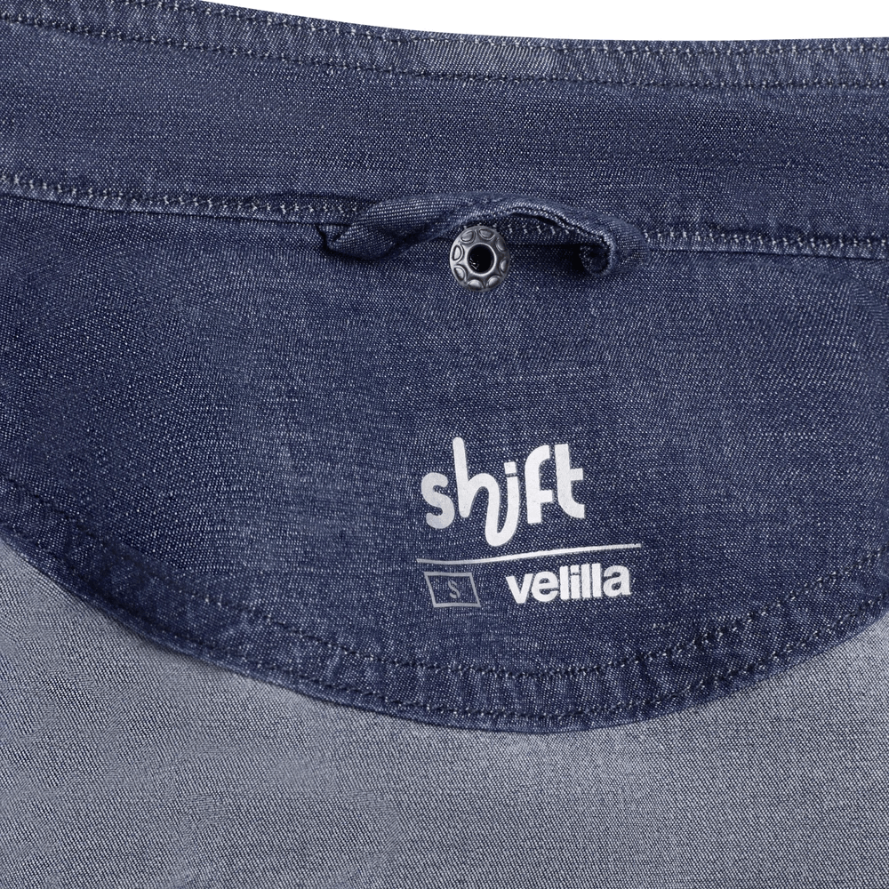 Chaqueta de cocina denim stretch mujer Velilla 405212SW