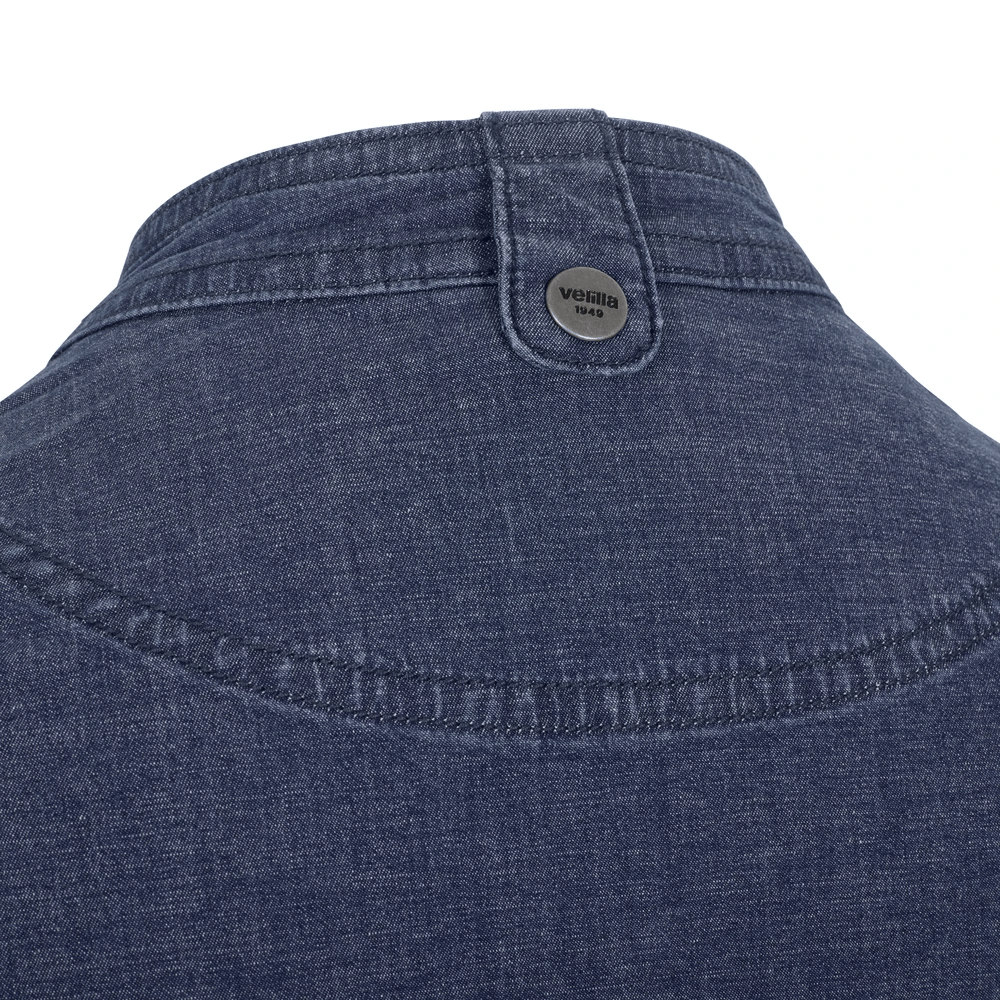 Chaqueta de cocina denim stretch Velilla 405212S