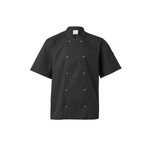 Chaqueta de cocina con automáticos manga corta Velilla 405205