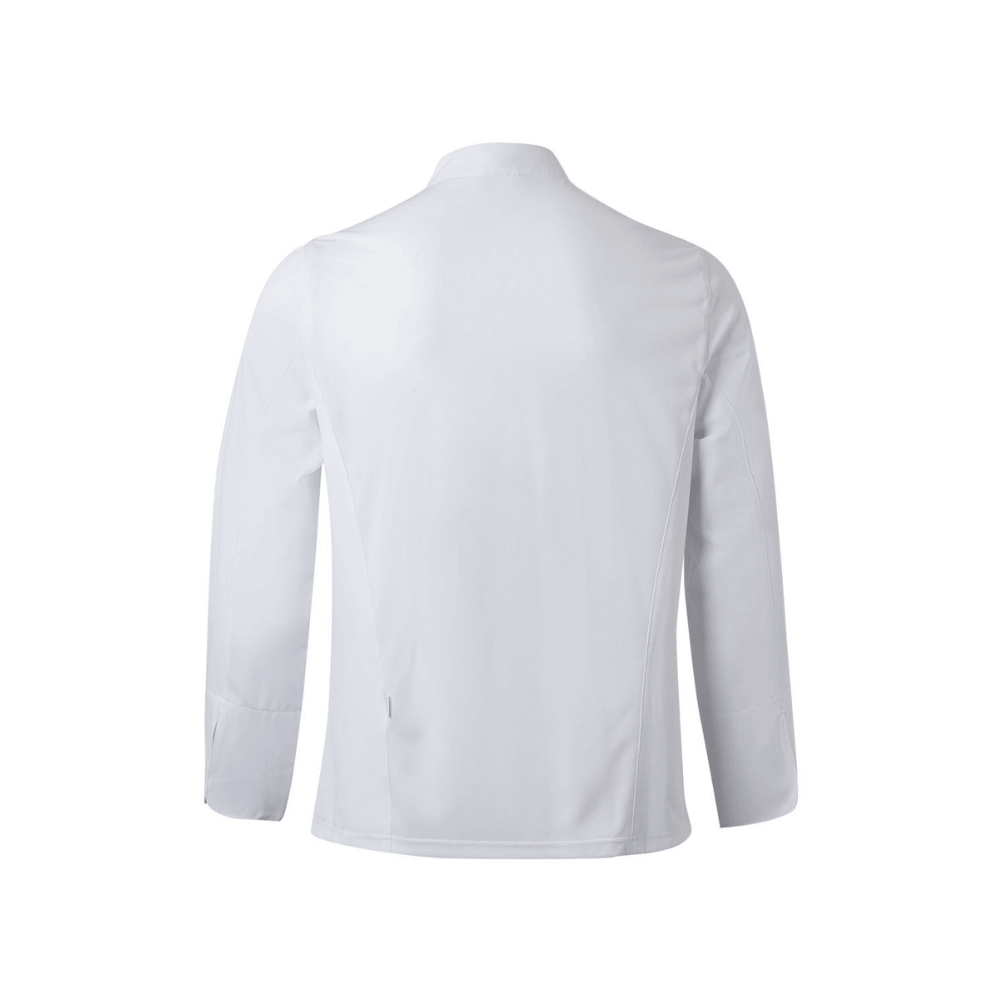 Chaqueta de cocina microfibra con espalda Coolmax® manga larga Velilla 405210