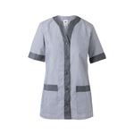 Chaqueta a rayas manga corta mujer Velilla 579