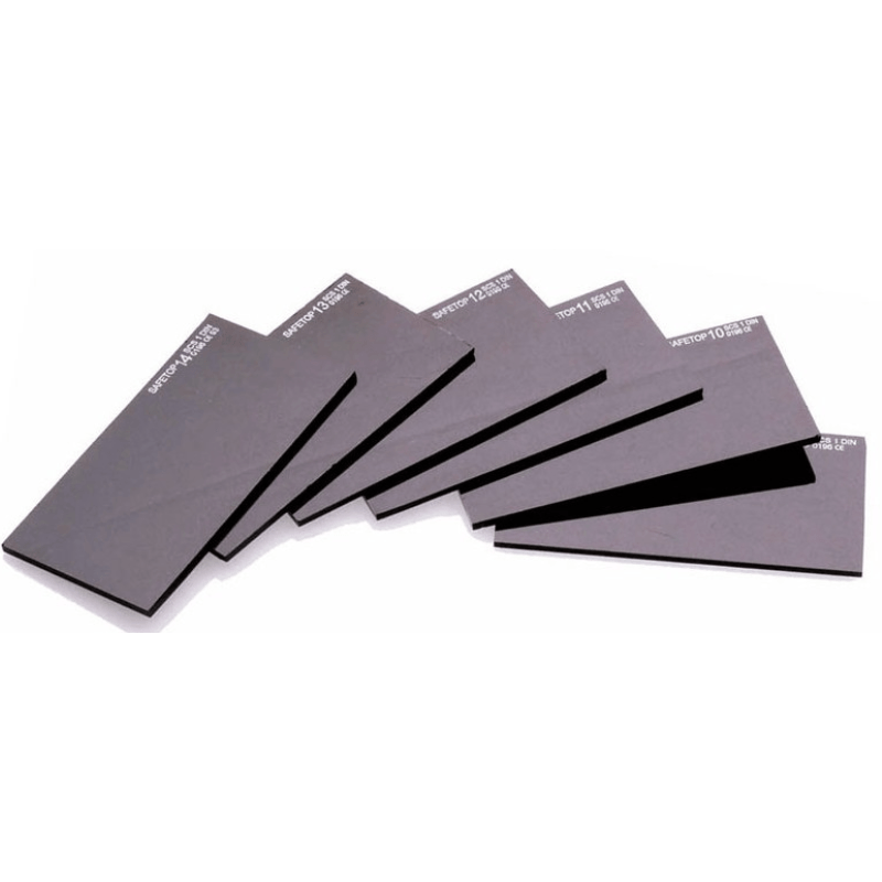 Cristal mineral inactínico 110x55 mm DIN 9-14 Safetop 71600