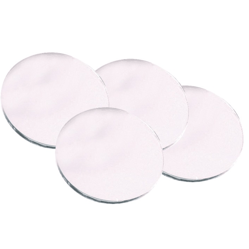 Cristal mineral transparente redondo 50x2 mm Safetop 71400