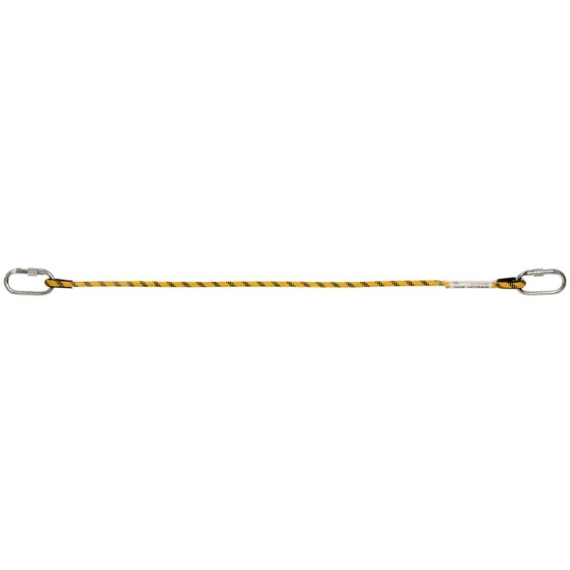 Cuerda de poliéster 1,5 m con 2 mosquetones Safetop 80105