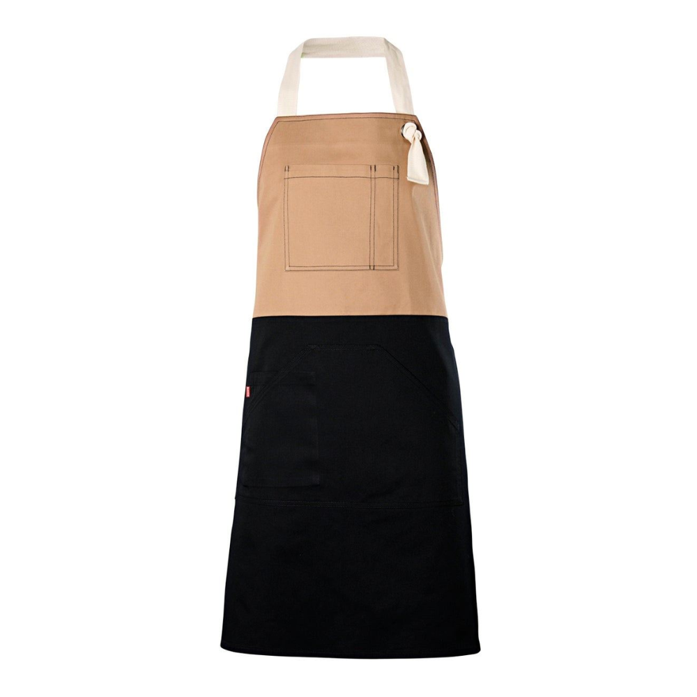 Delantal con peto bicolor Velilla 404210B