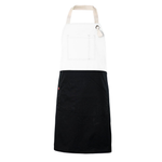 Delantal con peto bicolor Velilla 404210B