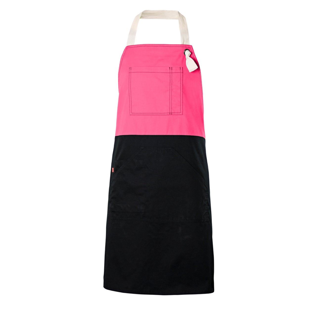 Delantal con peto bicolor Velilla 404210B
