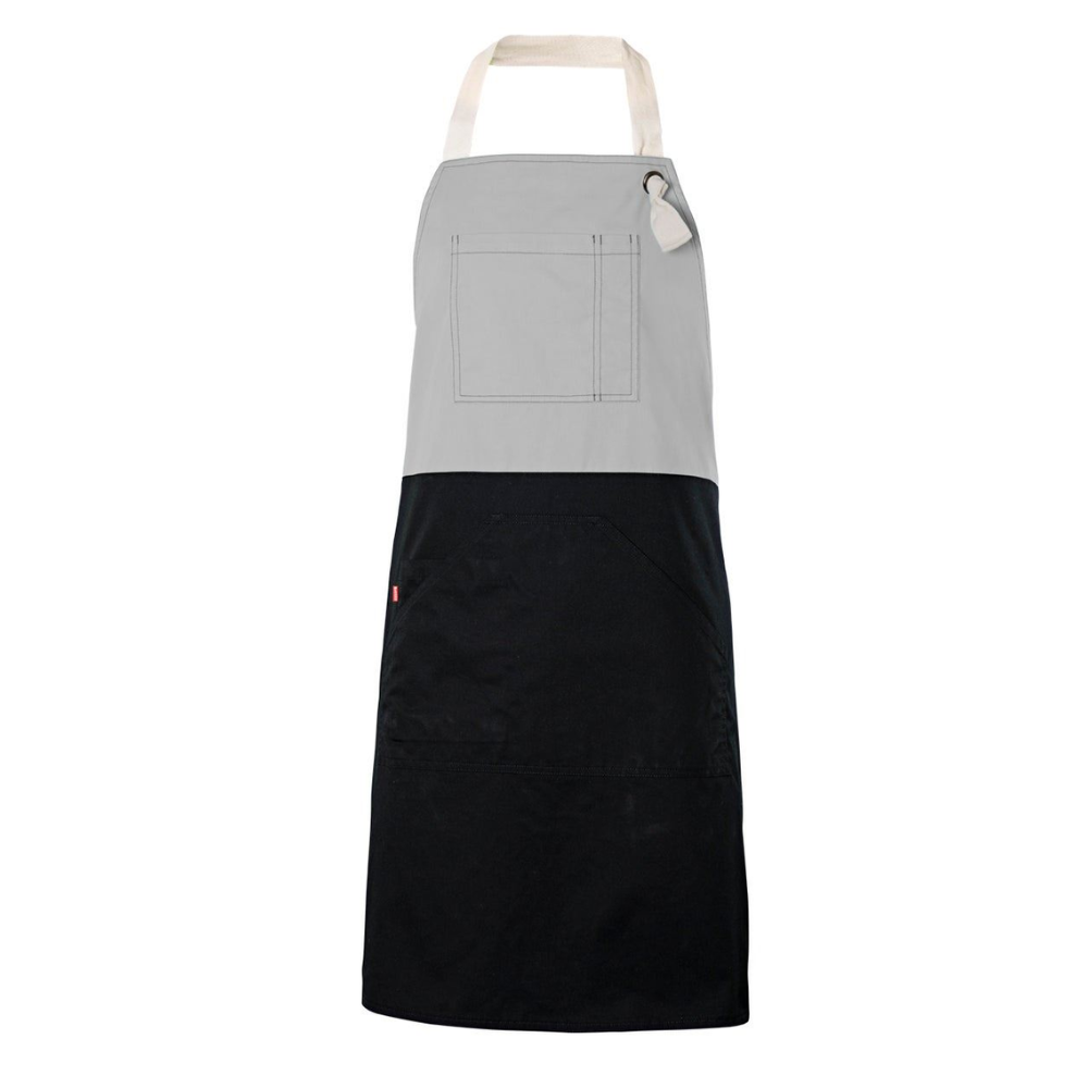 Delantal con peto bicolor Velilla 404210B