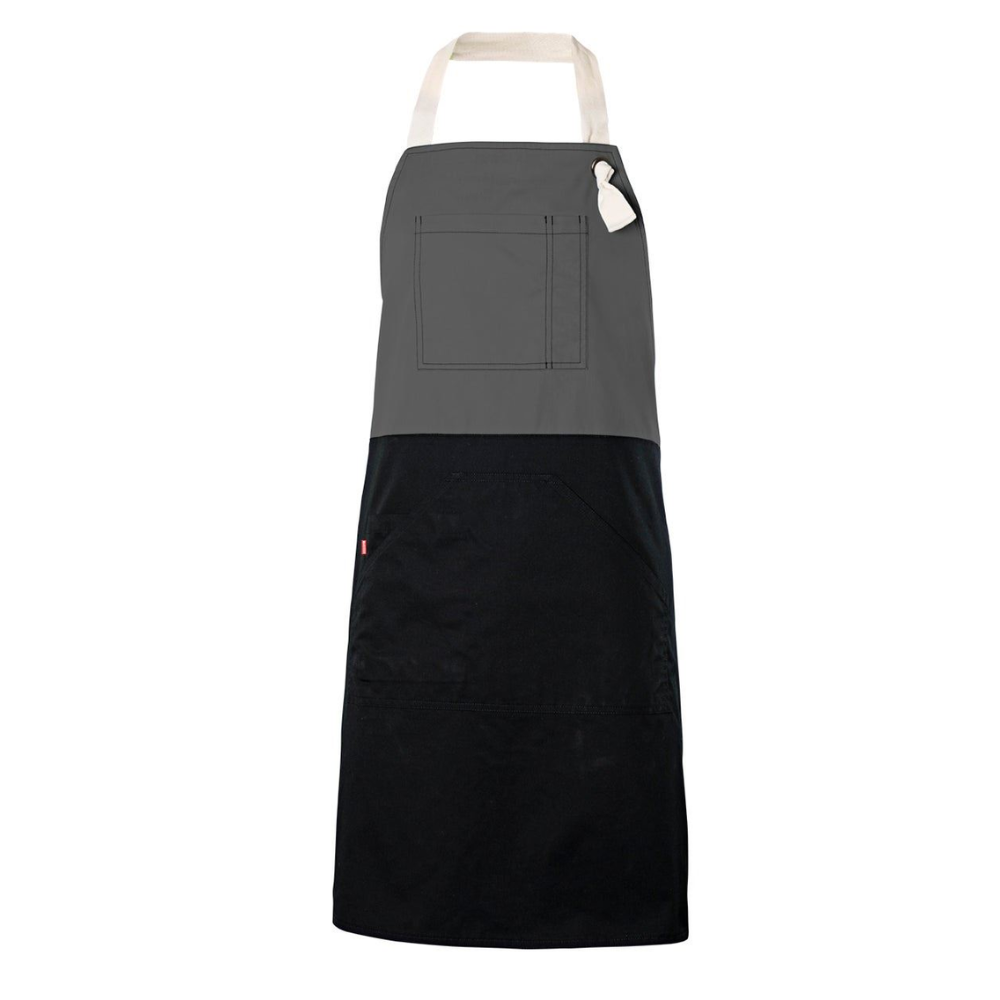 Delantal con peto bicolor Velilla 404210B