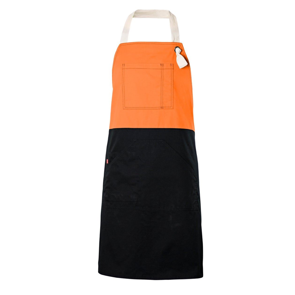 Delantal con peto bicolor Velilla 404210B
