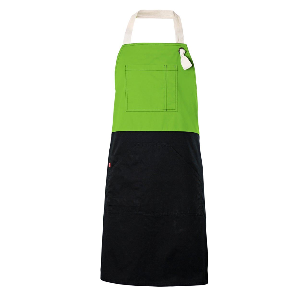 Delantal con peto bicolor Velilla 404210B