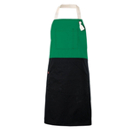 Delantal con peto bicolor Velilla 404210B
