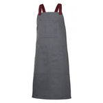Delantal con peto canvas bicolor Velilla 404211B