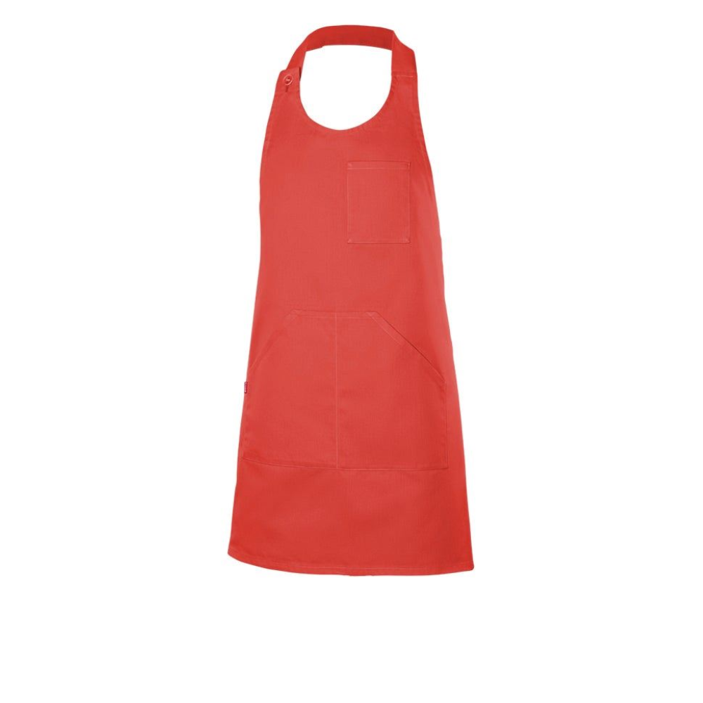 Delantal con peto corto abotonado Velilla 404212