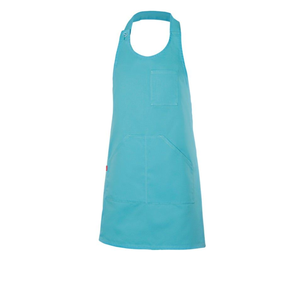 Delantal con peto corto abotonado Velilla 404212