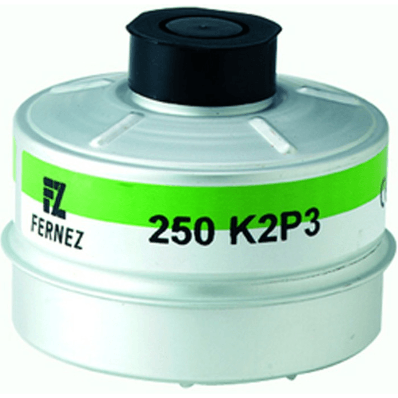 Filtro Clase 2 K2P3 de aluminio para máscaras Safetop 36011A