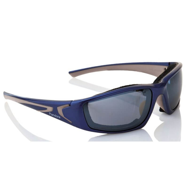 Gafas de seguridad ahumadas antivaho con sello facial Safetop 10275