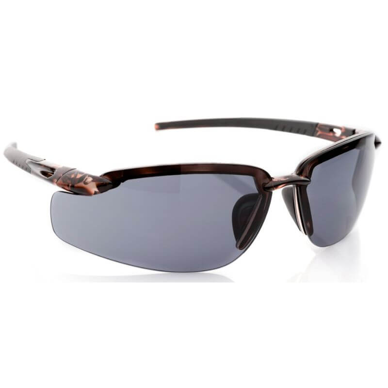 Gafas de seguridad ahumadas antivaho Safetop 10355