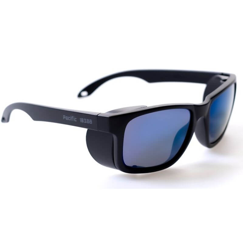 Gafas de seguridad azul espejado desmontables Safetop 10388