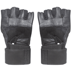 Luva de meio dedo com ajuste de velcro e acolchoamento SAFETOP 80101