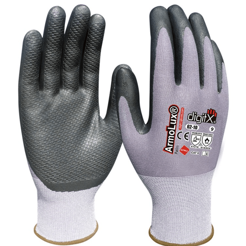 Guante Armolux Palm de nitrilo con relieve antideslizante 62-10