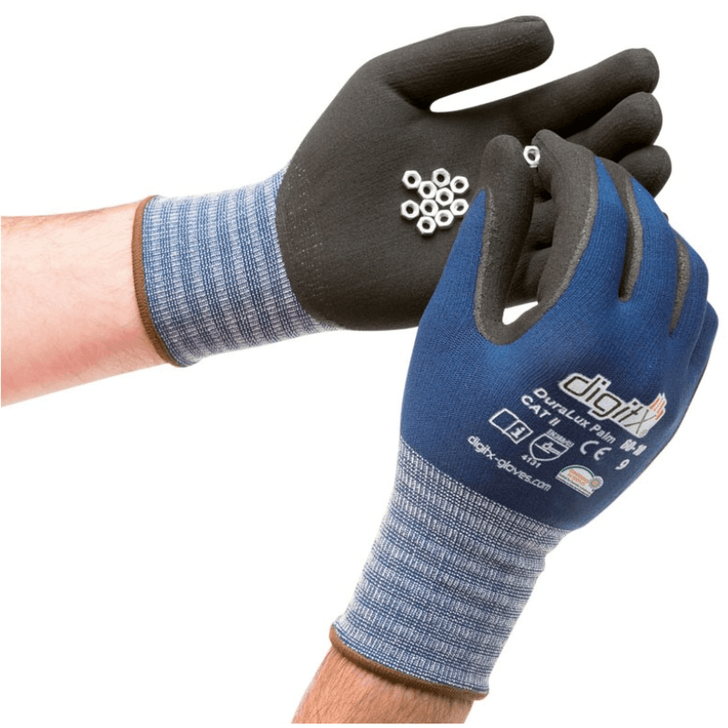 Guante Duralux Palm de lycra y nitrilo satinizado 60-10