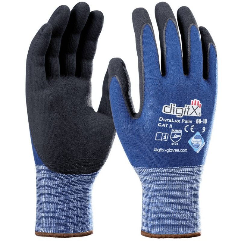 Guante Duralux Palm de lycra y nitrilo satinizado 60-10