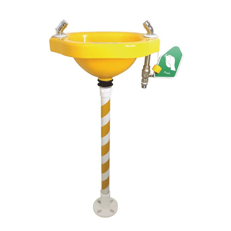 Lava-olhos de pedestal PVC Safetop 11027