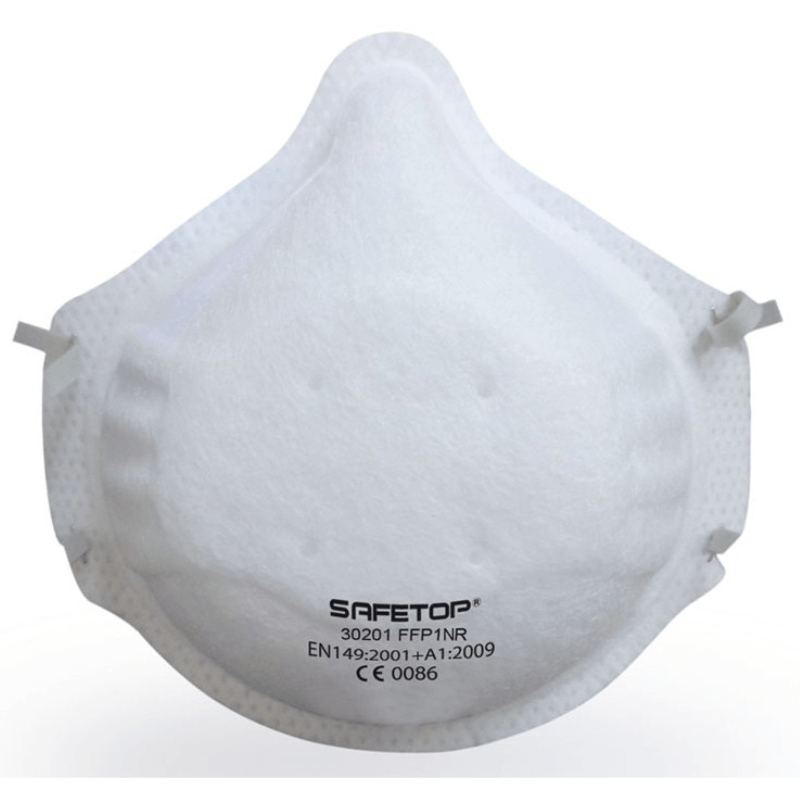 Mascarilla FFP1 NR D ligera Safetop 30201 caja 20 uds