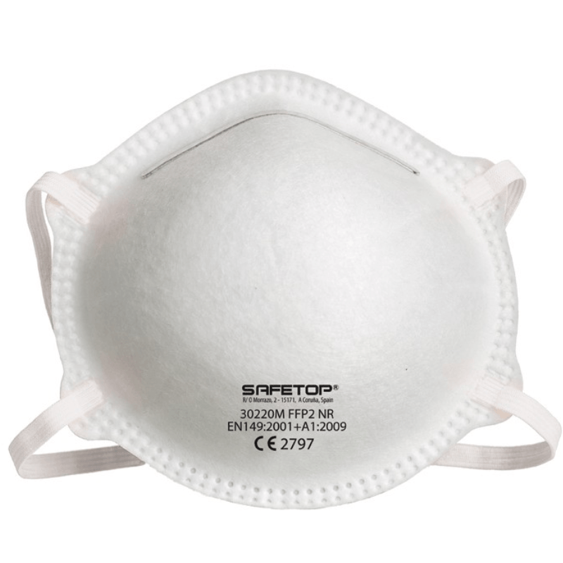 Mascarilla FFP2 NR Serie Emé Safetop 30220M caja 20 uds