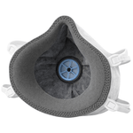 Mascarilla FFP3 NR D con carbón activo Safetop 30358 caja 5 uds