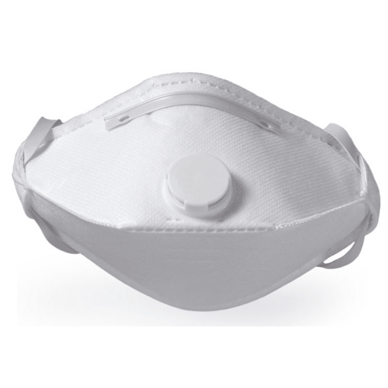 Mascarilla FFP3 NR D plegable metal free Safetop 31330 caja 12 uds