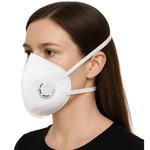 Mascarilla FFP3 NR plegable con válvula Safetop 31700M caja 12 uds