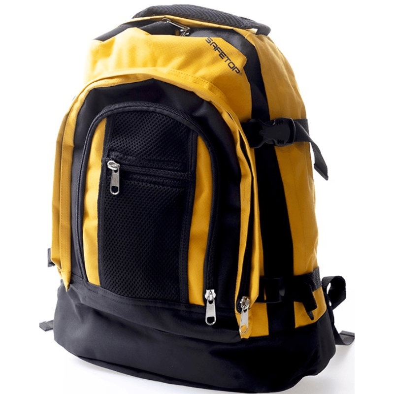 Mochila portaequipo amarilla repelente al agua Safetop 80125