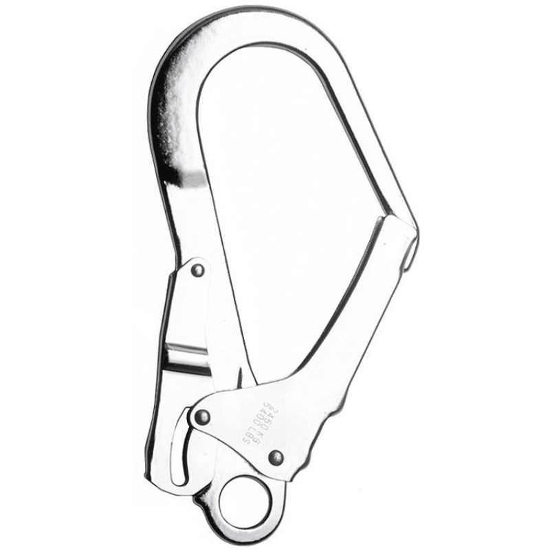 Mosquetón Semimaxi automático de acero 50 mm Safetop 80113J
