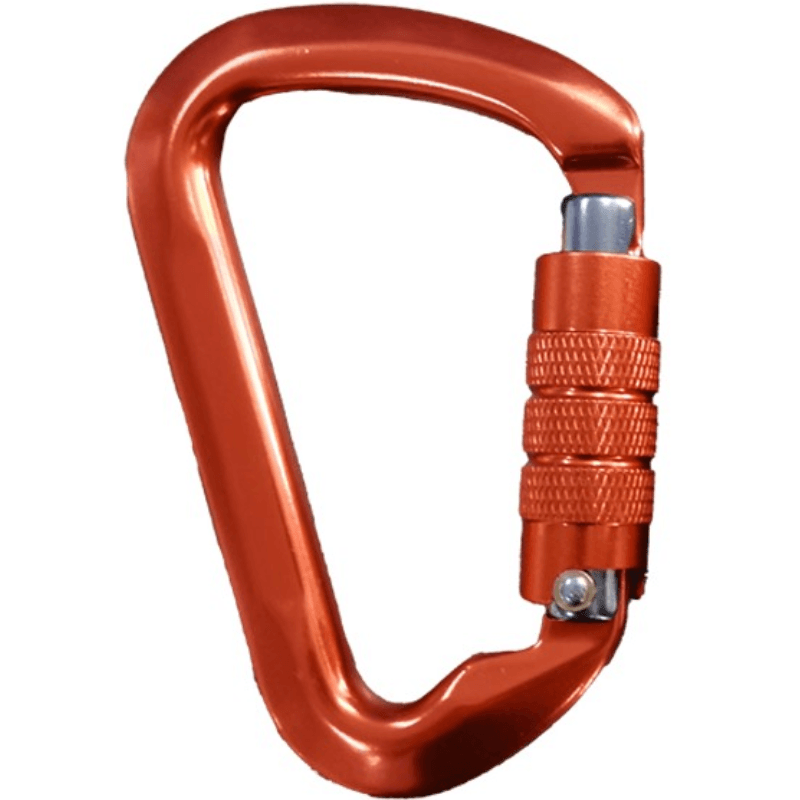 Mosquetón Trilock de aluminio 30 kN Safetop 80120T