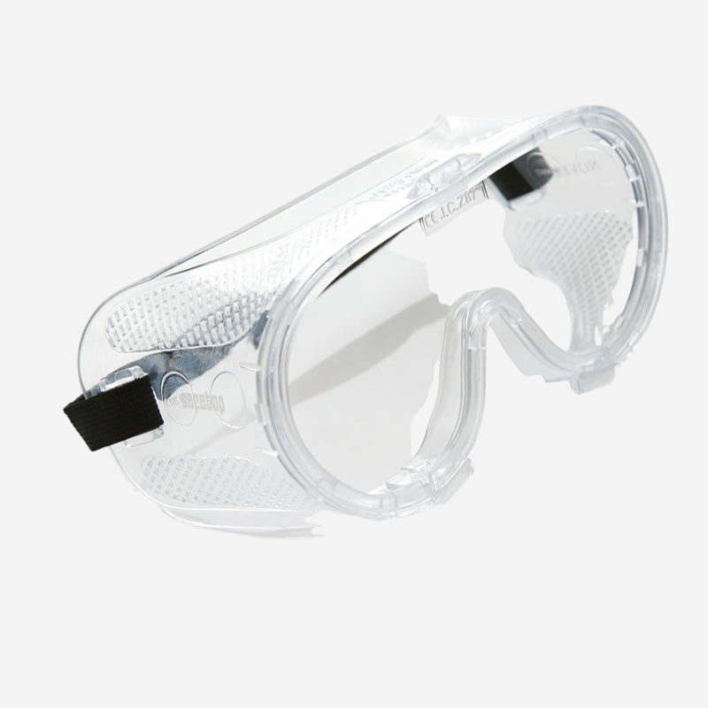 Gafa de seguridad integral de PVC claro Novel SAFETOP 10410