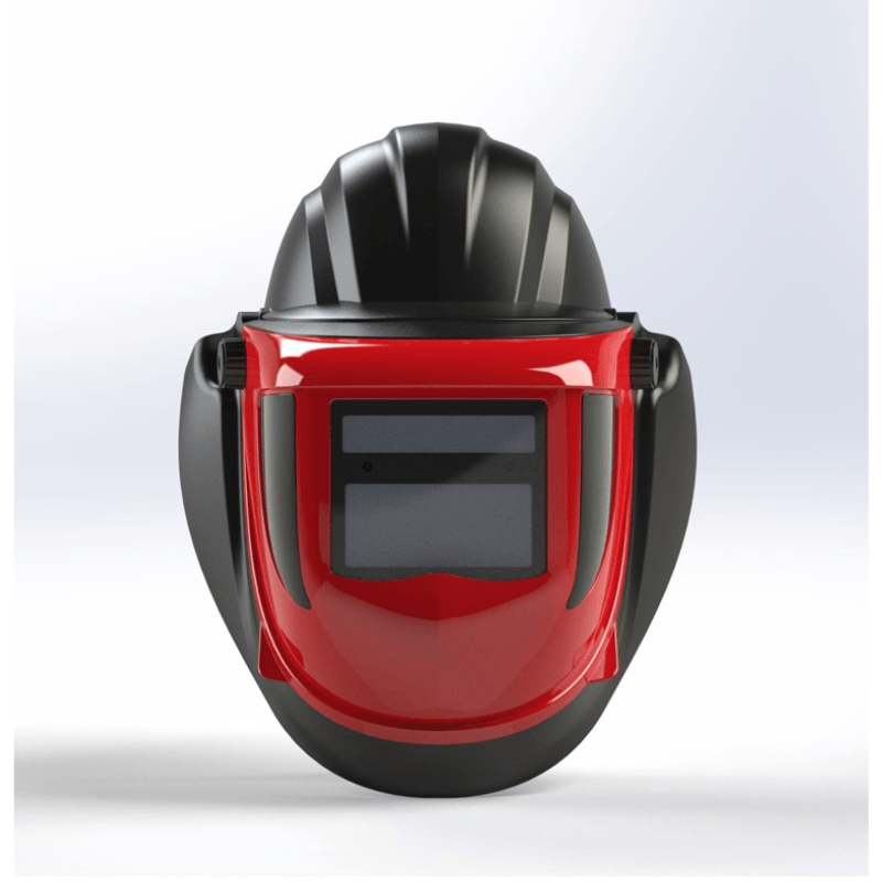 Pantalla de soldar automática con casco Shock-Shell Safetop 70691