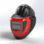 Pantalla de soldar automática con casco Shock-Shell Safetop 70691