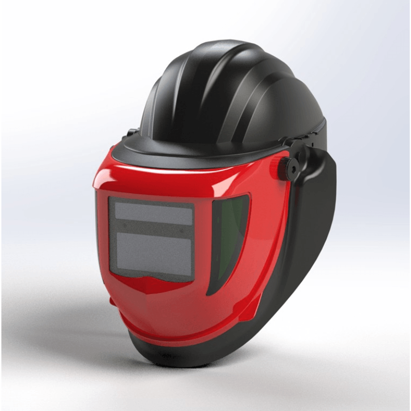 Pantalla de soldar automática con casco Shock-Shell Safetop 70691