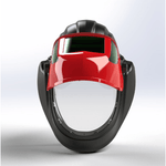 Pantalla de soldar automática con casco Shock-Shell Safetop 70691