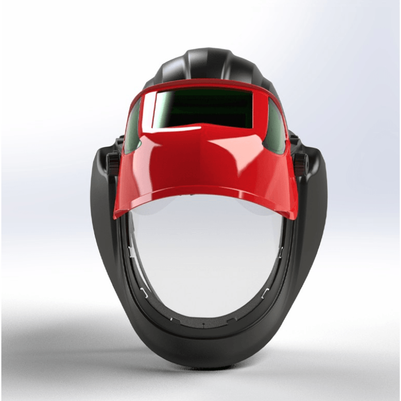 Pantalla de soldar automática con casco Shock-Shell Safetop 70691