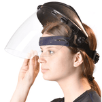 Pantalla facial Faceguard con visor PC 2 mm Safetop 79000