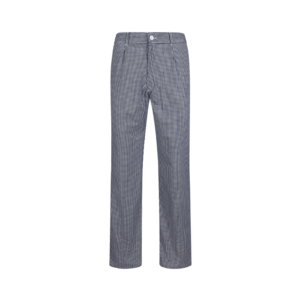 Calça xadrez de chef