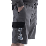 Pantalón corto stretch bicolor Safetop 163