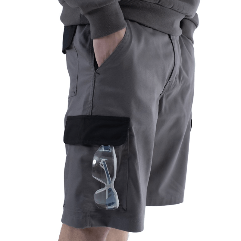 Pantalón corto stretch bicolor Safetop 163
