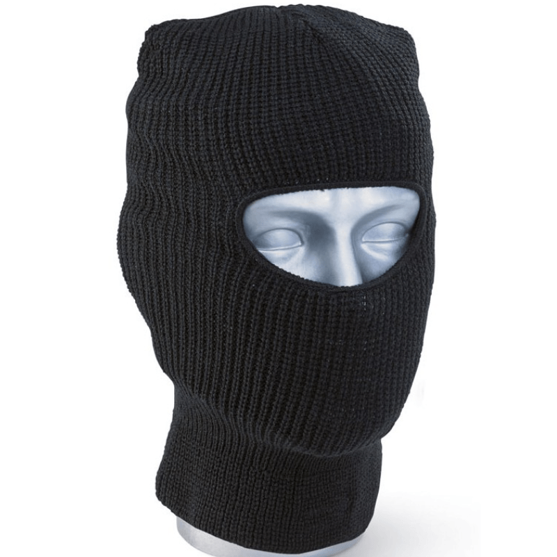 Balaclava térmica longa Thinsulate preta tamanho único SAFETOP BALACLAVA 20578