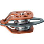Polea doble de aluminio para cuerdas hasta 16 mm Safetop 80019