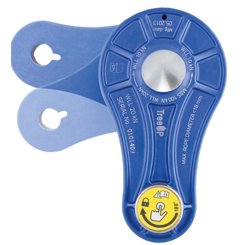 Polea PinLock con bloqueo para cuerdas hasta 18 mm Safetop 80021